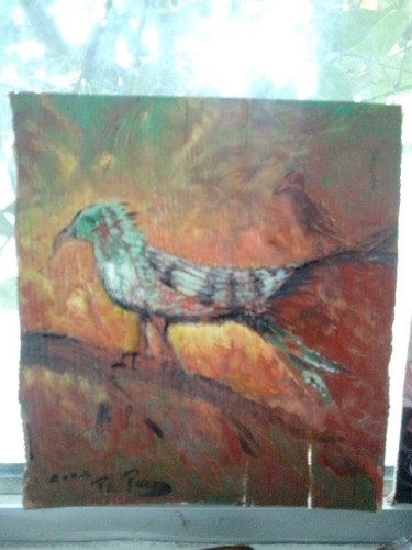 Tableau peinture huile format - huile,