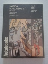 Honda N360, N600, Z Owners Workshop Manual(1977, 1st Ed.)