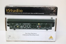 Behringer iStudio iS202 Docking Station For iPad Recording Dock Interface Mixer