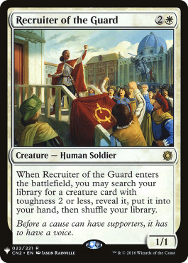 Magic mtg recruiter of the - recruiter,