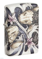 ZIPPO ★ KOI FISH DESIGN (Premium - 540° color process)