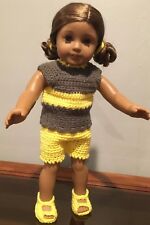 Handmade Crochet 18” Doll