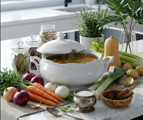 Soupière blanche - 🤩,