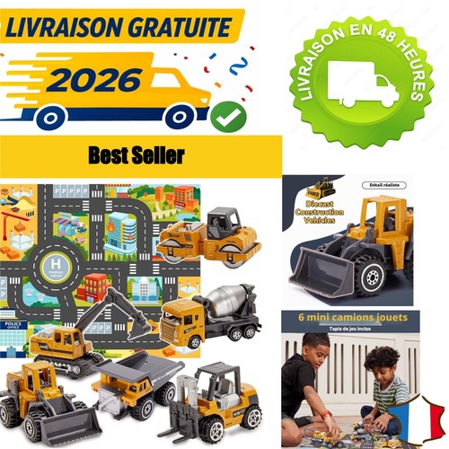Lot véhicules chantier - 6,