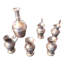 Lot 6 miniatures argent massif