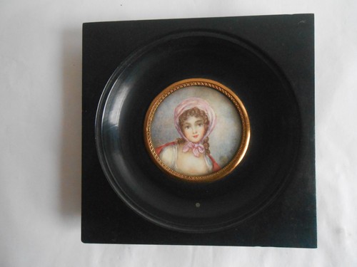 Ancienne peinture miniature