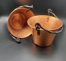 Ancien Cache pots en cuivre