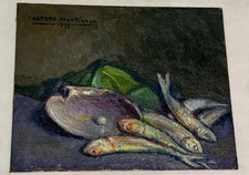 Tableau Ancien Huile Nature