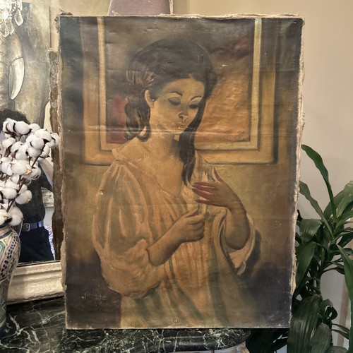 Tableau huile sur toile - huile,