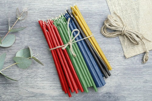 Lot 250 bougies - lot,