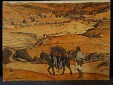 Plate 18 Tazoult Sektana Morocco Jacques MAJORELLE painter orientalist painting