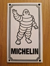 Plaque métallique Michelin