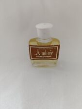 Miniature Antique Amber Queen Jeanne Eau De Cologne Full Boxless