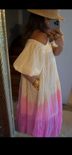 Robe longue tue and dye - robe,