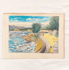 Aquarelle Élisée Maclet Cap