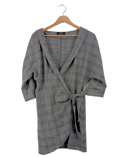 Bershka robe portefeuille - bershka,