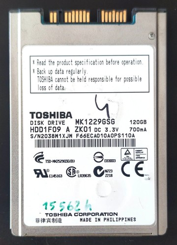 Disque dur toshiba - 1,8",