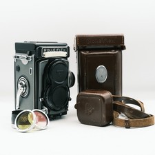 Rolleiflex T Grey Optics Zeiss Tessar 75mm f3.5