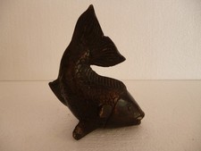 CHINE - CARPE KOÏ EN BRONZE -