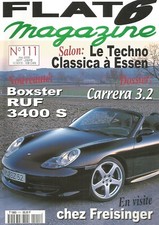 FLAT 6 MAG. N°112 996 STROSEK MEGA / BOXSTER 3.4 914 V8 / 964 / PRESSION HUILE