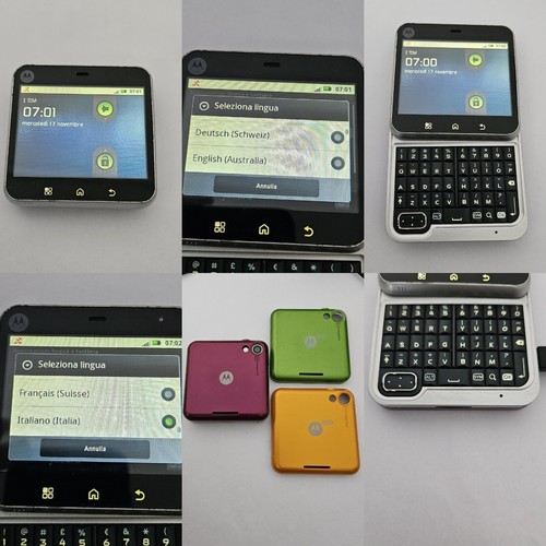 Motorola flip out mb511 - flip, blur