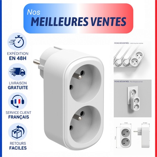 Electraline adaptateur prise - adaptateur,