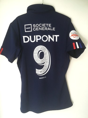 Maillot rugby france porté - maillot,