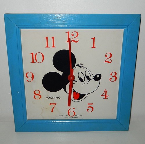Horloge rocking mickey mouse - horloge,