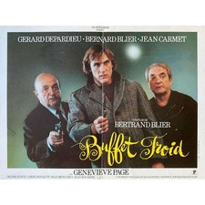 BUFFET FROID French Movie Poster  - 12x15 in. - 1979 - Bertrand Blier, Gérard De