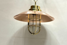 Lampe cargo en laiton de la