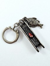 KEYCHAIN - FISHING - WIRE AND FISH Miniatures - Fisheries, Fishmongers 1960s