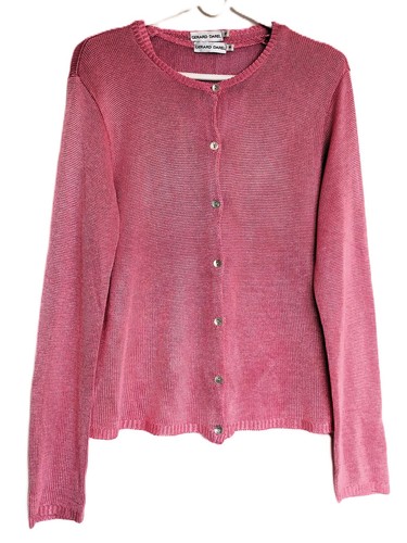 Pull gilet femme rose - +,