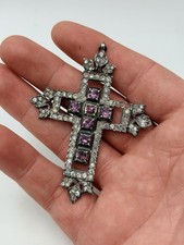 Croix & Pendentif & Argent &