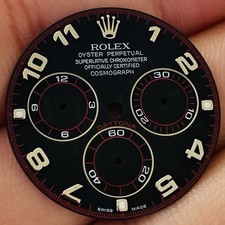 Rolex Black Racing Dial For Daytona Model Ref 116519 116509 116520 116506