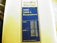 CAT Caterpillar 320C Excavators Service Manual BCB AMC,BDC,CCD,7TH REVISION