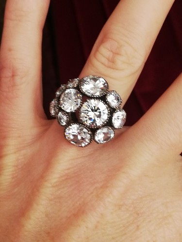 Bague ancienne argent - ancienne, 925