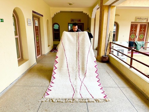Tapis laine berbère - laine,