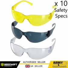 10 X Sécurité Lunettes