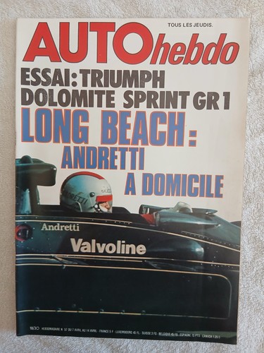 Auto hebdo 4 1977 - hebdo, gp