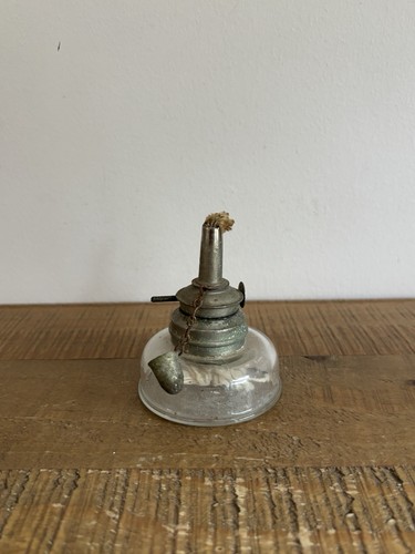 Ancienne petite lampe huile - petite,