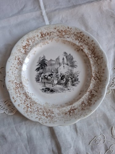Assiette plate terre - 1,