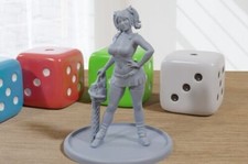 Juliet Sexy Chainsaw Pinup Sfw