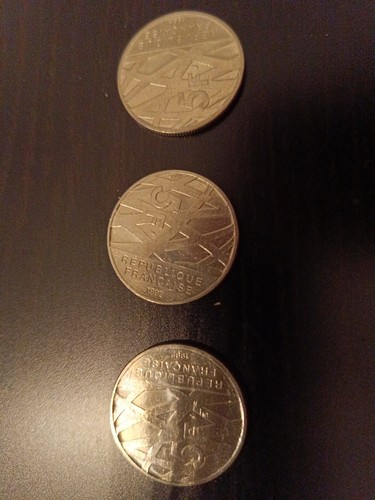 Lot pièces 5 francs - de,