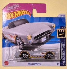 HOT WHEELS 2024 -BARBIE THE MOVIE- 1956 CORVETTE [HTB37] 25/250 NEUF