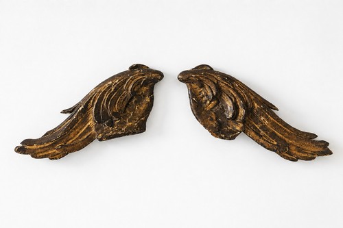 Paire ailes ange anciennes - d'ange,