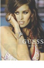 ADVERTISEMENT 2012 GUESS Round Colorful Watch