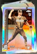 2025 Topps Chrome Baseball: MISC SEPIA REFRACTORS  !! PICK FROM LIST !! #1-300