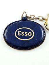 KEYCHAIN - ESO - Ets. HUOT et CIE - SIMCA agent - salon (13) - leather 1960s