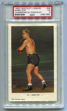 1952 Chocolat L'Aiglon 49 Karel Sys RC Rookie PSA 3 Vintage Belgian Boxing Card