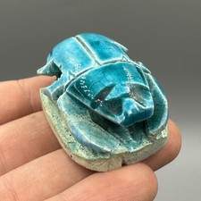 Figurine scarabée bleu